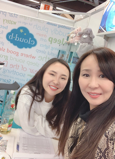 Linda Suh, the mom behind the creation of Cloud b and its product line along with her daughter Madeleine Suh, celebrate the 20th anniversary of the brand that brought peaceful sleep to millions of children and their parents.