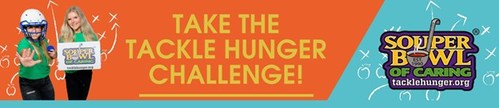 What if everyone watching the Big Game gave just one dollar or one can of food to their local food charity? Go to map.tacklehunger.org to take the challenge!