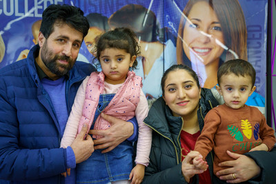 Jawed and his family arrived from Afghanistan and are looking toward a better life in Canada, starting with an education from CDI College. (CNW Group/CDI College)
