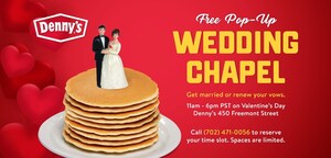 Say 'I Do' for Free at Denny's Las Vegas on Valentine's Day