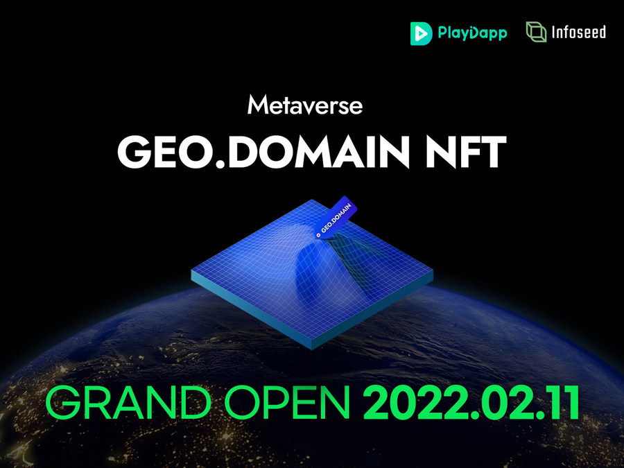 PlayDapp, Infoseed collaborate on Digital Virtual Address 'Metaverse.Geo.Domain NFT' Official launch of service - Vimarsana News