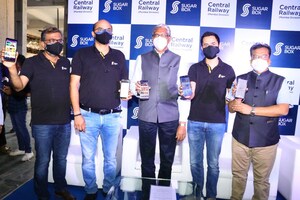 Suburban Railway passengers to enjoy free of cost data connectivity offered by Central Railway (Mumbai) and SugarBox Networks