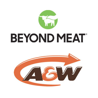 Beyond Meat and A&W Canada Logo (CNW Group/Beyond Meat and A&W Canada)