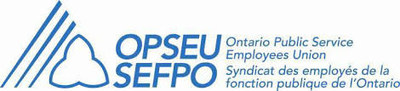 Ontario Public Service Employees Union (OPSEU) / Syndicat des employés de la fonction publique de l’Ontario (SEFPO) (CNW Group/Ontario Public Service Employees Union (OPSEU/SEFPO))