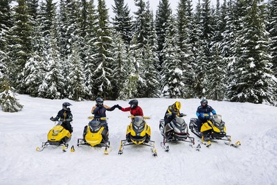 Ski-Doo offers a wider range of trail snowmobiles in 2023 (CNW Group/BRP Inc.)