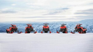 BRP'S LYNX BRAND OF SNOWMOBILES INTRODUCES NEW PLATFORM, MORE POWER, AND A CONNECTED EXPERIENCE