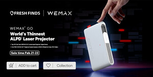 Le projecteur laser ultraportable Wemax Go arrive sur le marché français : 230 000 euros recueillis en deux mois via une levée de fonds