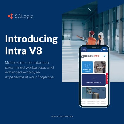 SCLogic's Intra Version 8 features a mobile-first design, improving user experience while retaining ease of use with a modern look and feel.