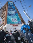 L'Association des infirmières et infirmiers du Canada dévoile une murale massive de 28 étages pour célébrer les infirmières et infirmiers de tout le pays