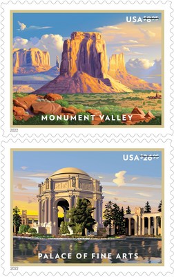 The U.S. Postal Service has issued new stamps to allow customers to easily mail Priority Mail Express and Priority Mail envelopes at the 2022 rate.
