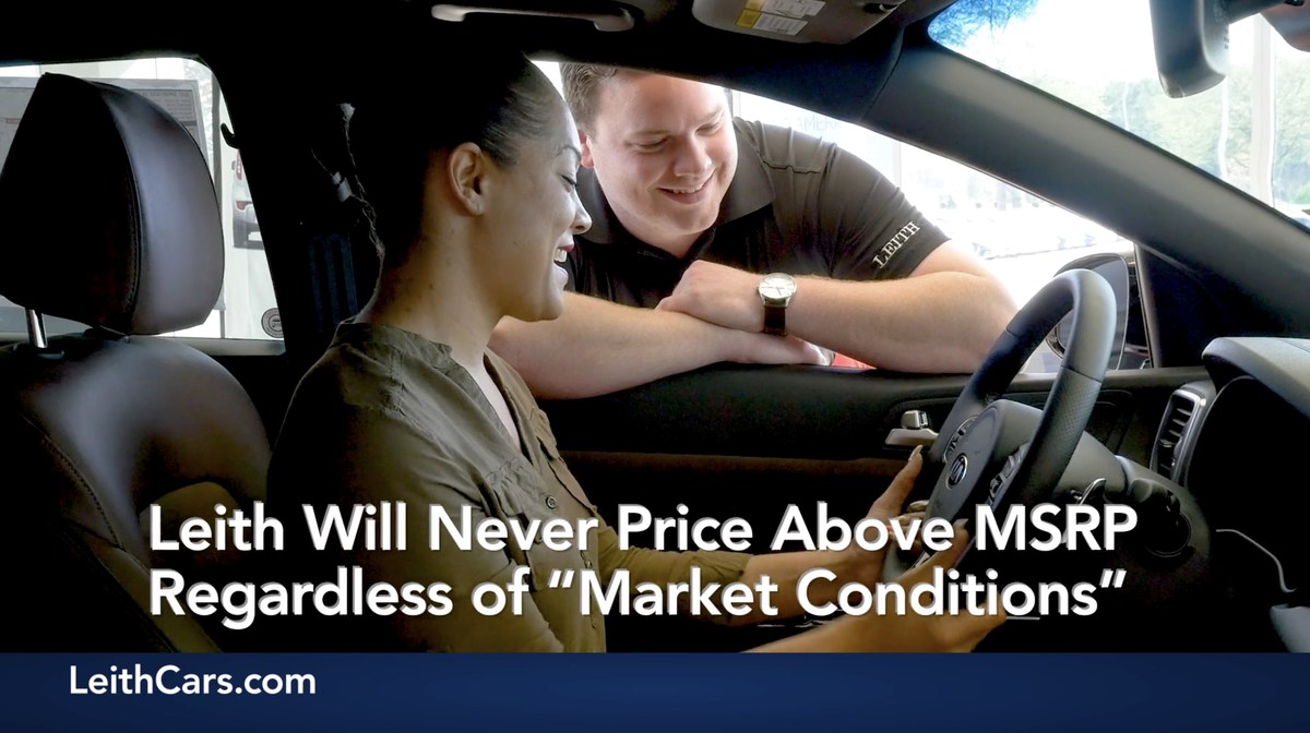 New Car Buyers Won't Find Mark-Up for "Market Conditions" at LeithCars.com - Vimarsana News
