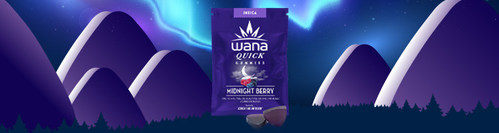 Indiva Limited Launches NEW Wana Quick Midnight Berry (CNW Group/Indiva Limited)