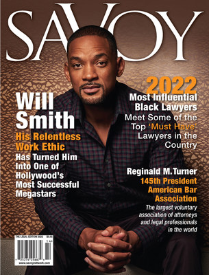 Savoy Legal Edition 2022 Announces the Most Influential Black Lawyers Featuring a Will Smith Cover