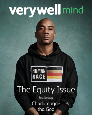 Charlamagne tha God on the cover of Verywell Mind's The Equity Issue