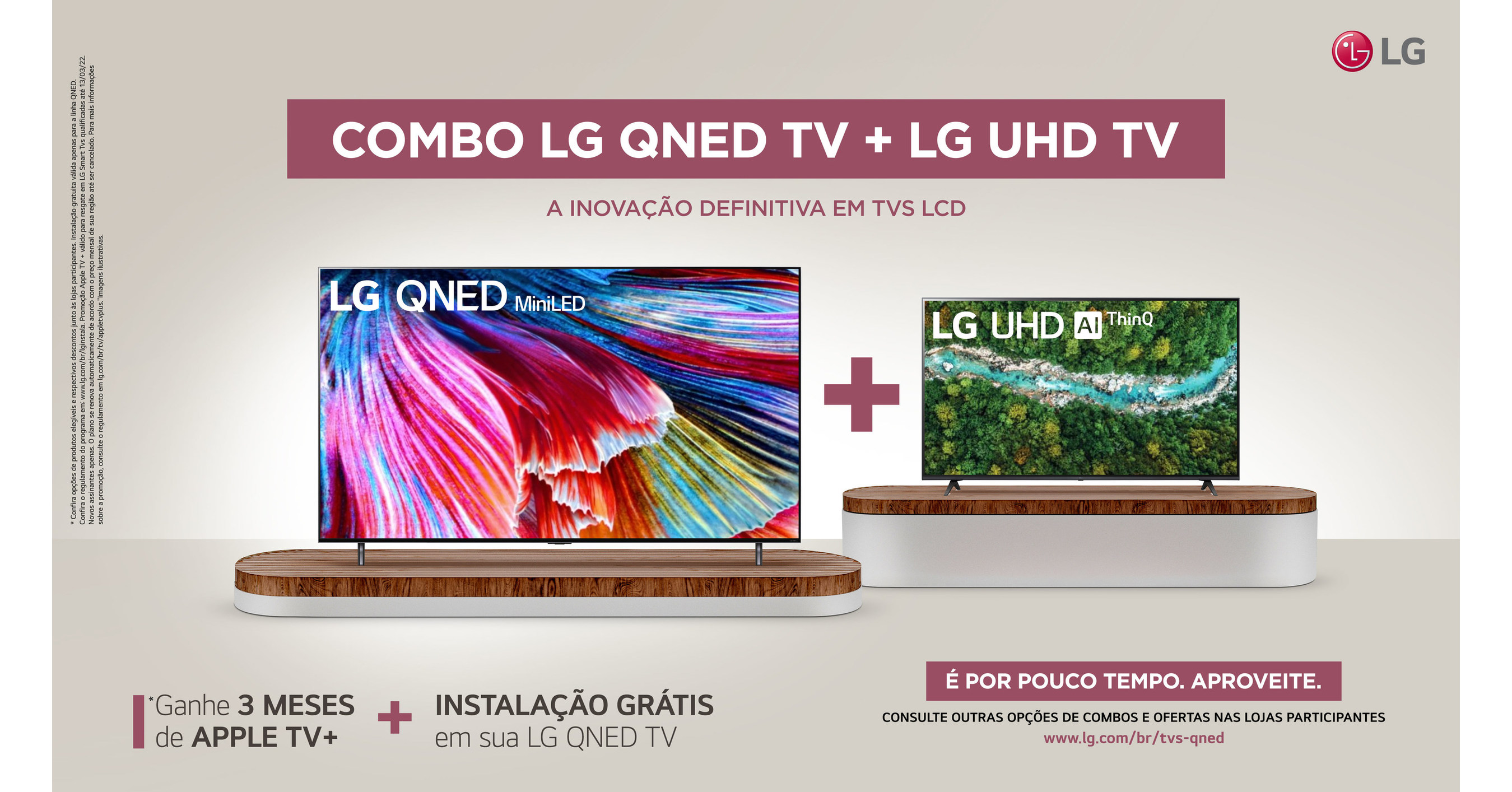 LG oferece facilidades para renovar as TVs de casa