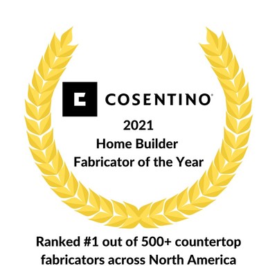 Cosentino 2021 Home Builder Fabricator of The Year