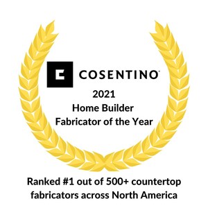 MAJESTIC KITCHEN + BATH RECEIVES THE 2021 COSENTINO HOME BUILDER FABRICATOR OF THE YEAR AWARD