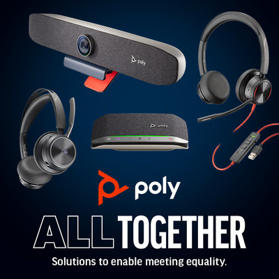 Poly’s AI-powered solutions and services deliver meeting equality to hybrid workers everywhere.