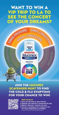 Mucinex Fast-Max Scavenger Hunt