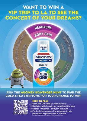 Mucinex Fast-Max Scavenger Hunt