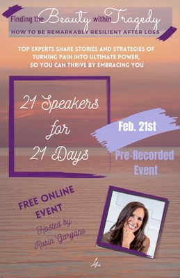 Robin Gargano to Launch 'Finding the Beauty within Tragedy Summit' for Twenty-One Days