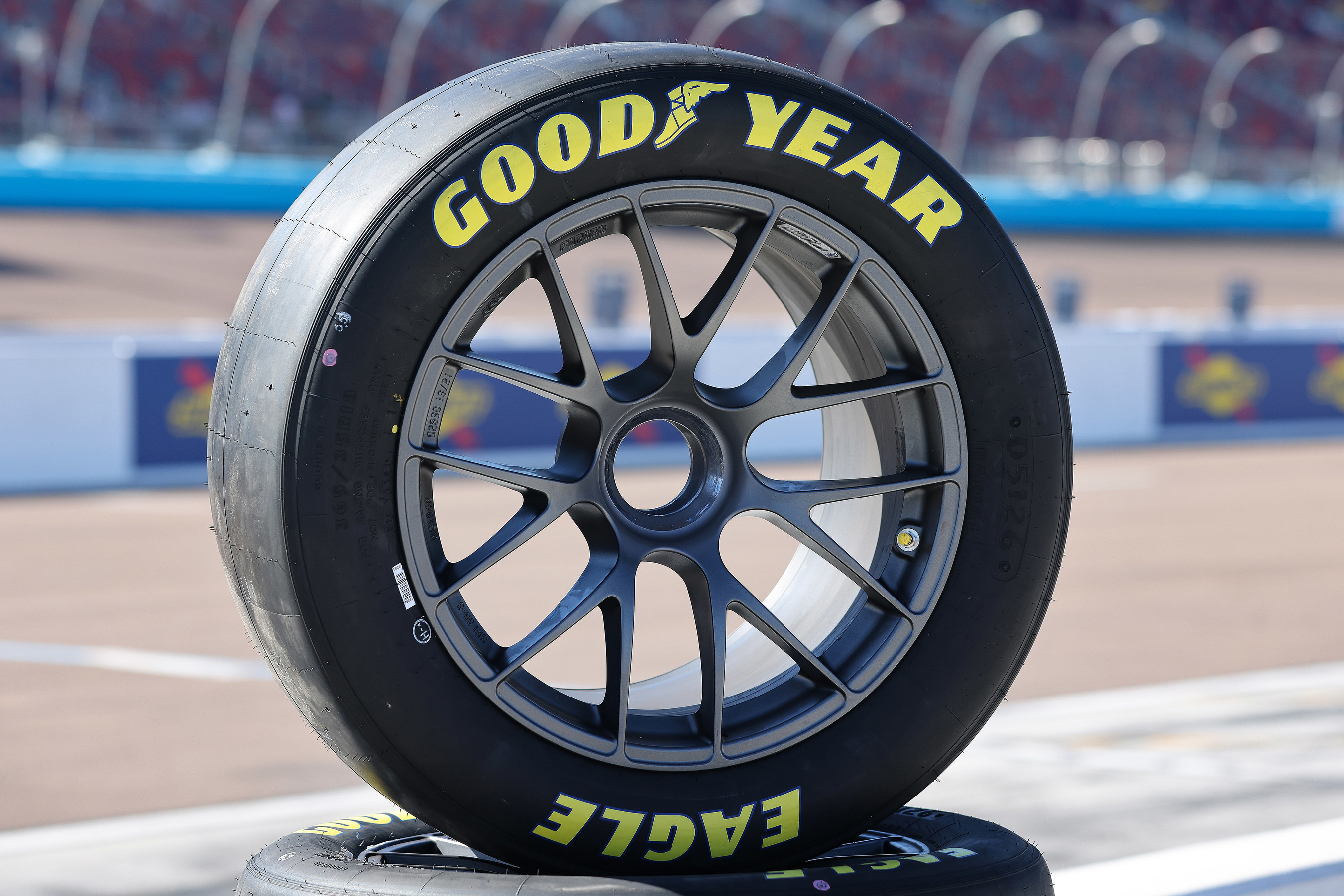WHERE THE RUBBER MEETS THE RACETRACK: GOODYEAR
