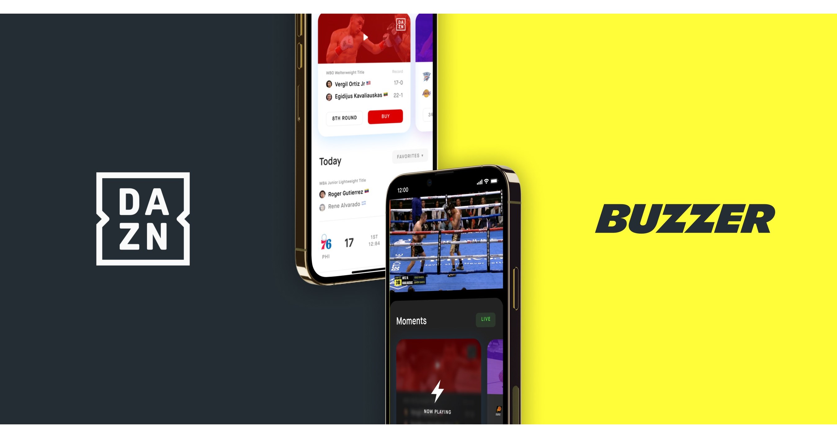 Buzzer Announces New Partnership With Dazn To Bring Live Short Form Sports Content To Mobile First Fans