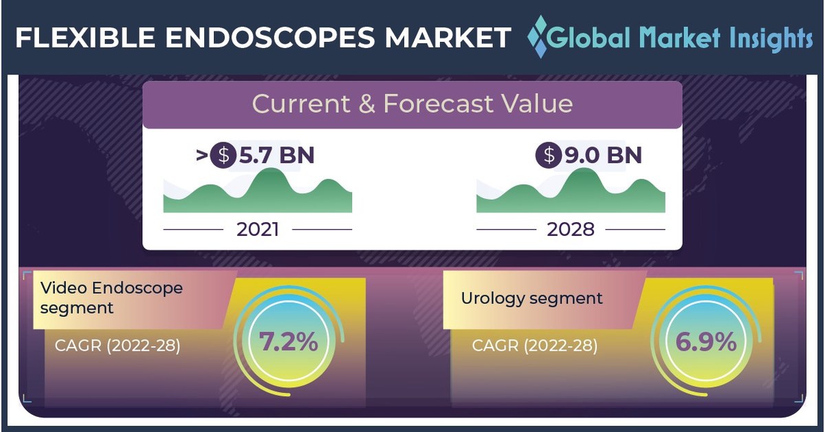 Flexible Endoscopes Market value to cross 9 Billion by 2028, Says