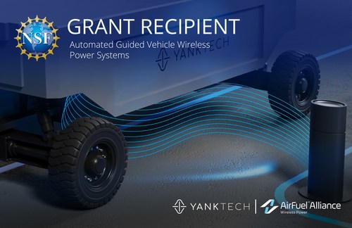 Yank Technologies: NSF Grant Recipient for Automated Guided Vehicles Wireless Power Systems