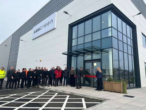 Official opening of Amscreen’s new facility in Bolton