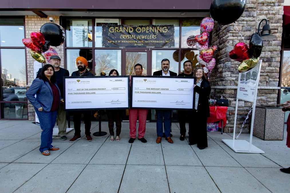 Grand opening give-back: Upscale jeweler gives a $10,000 Valentine to two North Carolina charities - Vimarsana News