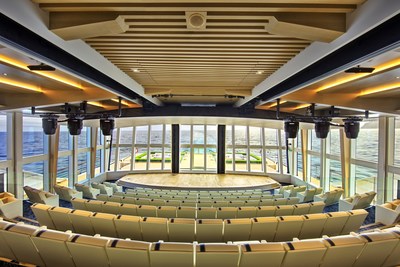 Inspired by the University of Oslo’s famed ceremonial hall where the Nobel Peace Prize was historically awarded, The Aula on board the Viking Octantis is a stunning panoramic auditorium for lectures and entertainment, with floor-to-ceiling windows and 270-degree views. For more information, visit www.viking.com.