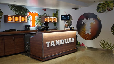 Leading Philippine rum maker Tanduay recently opened the Tanduay City View Lounge at the Minnesota Timberwolves’ Target Center. Timberwolves fans can order any of the Tanduay-inspired cocktails such as the Tanduay New Fashion (Tanduay Gold Rum with cherry and bitters) and Tanduay Tropic Tease (Tanduay Silver Rum with a splash of pineapple and cranberry juice).