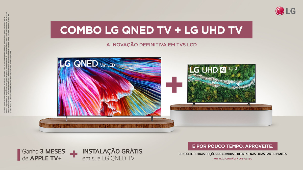 LG anuncia campanha LG TV é 5+ para destacar versatilidade das TVs