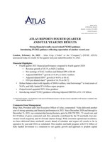ATLAS REPORTS FOURTH QUARTER AND FULL YEAR 2021 RESULTS (CNW Group/Atlas Corp.)