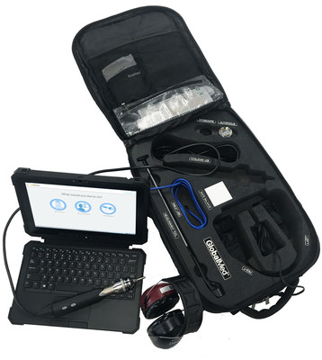 The Transportable Audiology Backpack with eNcounter
®
software and devices for remote audiology exams.