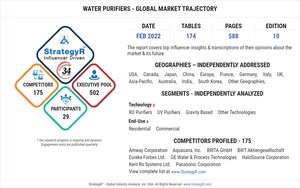 New Study from StrategyR Highlights a $63.7 Billion Global Market for Water Purifiers by 2026