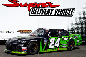 The 2022 ForeverLawn "Black and Green Grass Machine" to Debut at Daytona