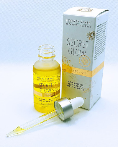 Other products available in this sale of surplus inventories from a major North American distributor include Seven7h Sense Secret Glow CBD face oil.