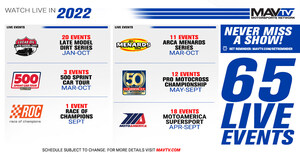 MAVTV 2022 Live Events Broadcast Schedule