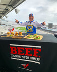 The Beef. It's What's For Dinner.® 300 Kicks Off Grilling Season with Savory Race Day Recipes and a Grilling Champion