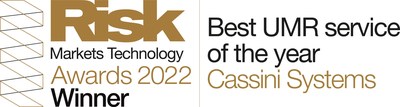 Cassini Systems was recognized in the 2022 Risk Markets Technology Awards as Best UMR Service of the Year for its work in helping clients meet the complex requirements of the Uncleared Margin Rules.