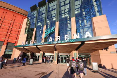 Ball Arena Exterior. Credit: Kroenke Sports & Entertainment (KSE)