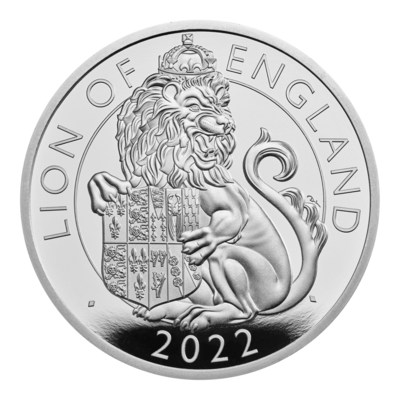 The Royal Mint unveils the Lion of England as the next heraldic beast in its collectable and bullion Royal Tudor Beasts collection, produced in collaboration with Historic Royal Palaces.