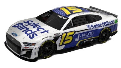 Select Blinds is sponsoring David Ragan's No. 15 Ford Mustang racing in the DAYTONA 500 on Sunday, February 20th at 2:30 pm EST.