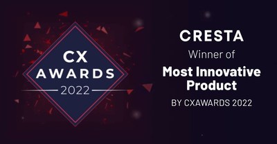 Cresta, the leader in AI-Driven Real-Time Coaching for the contact center, won ‘Most Innovative Product’ at the premier CX Awards celebration.