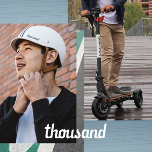 Electric Scooter Company GOTRAX partners with Thousand helmets for 5th Year Anniversary