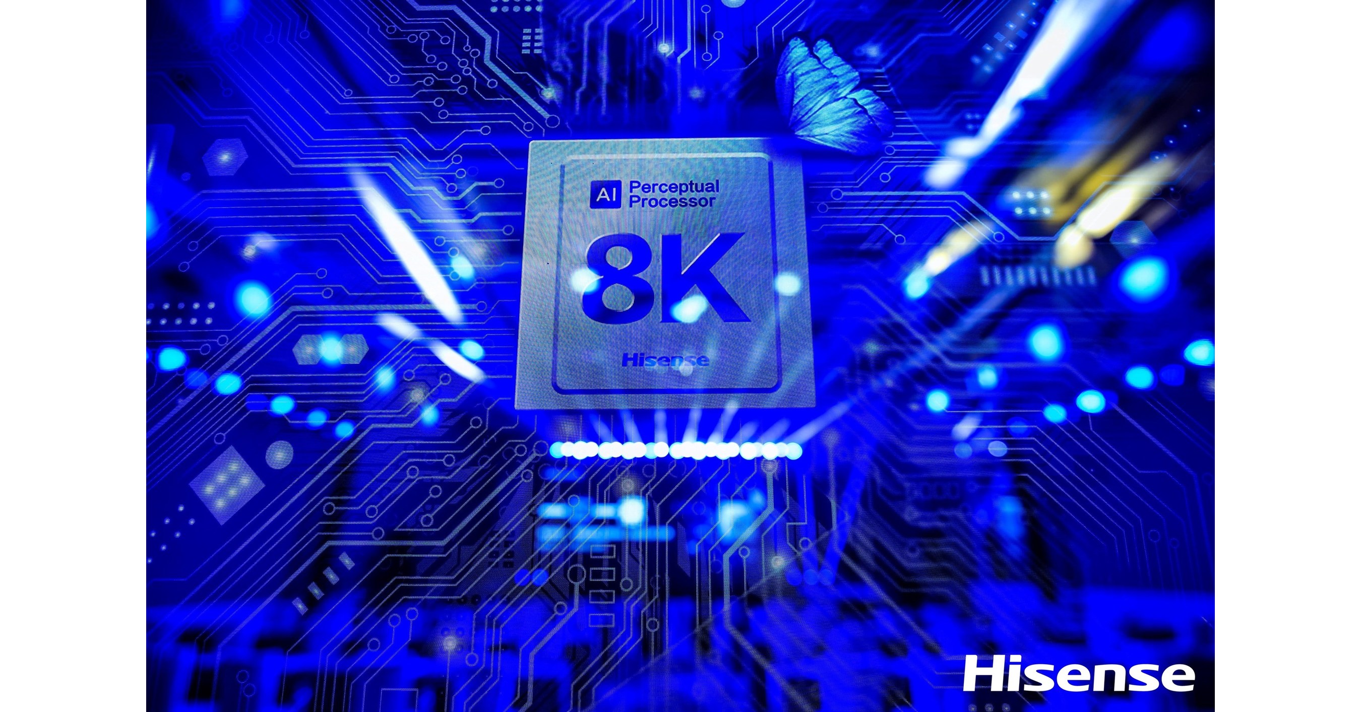 Avan&ccedil;o da Hisense na tecnologia de chips 8K de qualidade de imagem de IA capacita o setor global de telas