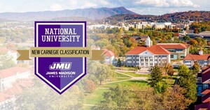 James Madison University awarded new Carnegie Classification aligning university with national prominence