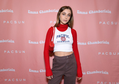 PACSUN & EMMA CHAMBERLAIN HOST PREVIEW AT DTLA FLAGSHIP FOR SPRING 2022  CAMPAIGN